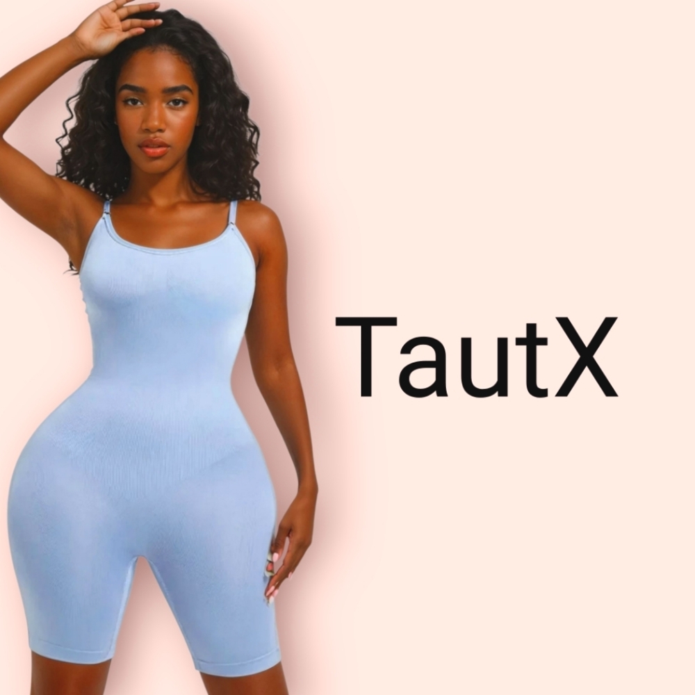 NEW! TAUTX " CORNFLOWER" SCULPT SHAPEWEAR BODYSUIT NWT!